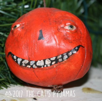 Creepy Punkin ornament